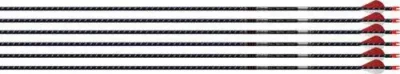 Easton 5mm Full Metal Jacket Arrows 300 Blazer Vanes 6 pk.
