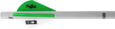 Bohning Blazer QuikFletch Neon Green/White 6 pk.
