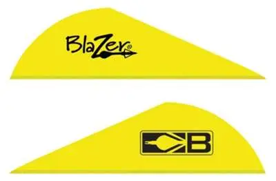 Bohning Blazer Vanes Neon Yellow 36 pk.