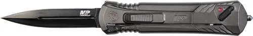 SW Knives MPOTF10G M&P Out The Front 3.50″ Black Oxide High Carbon Stainless Ste SW Knives MPOTF10G M&P Out The Front 3.50″ Black Oxide High Carbon Stainless Ste
