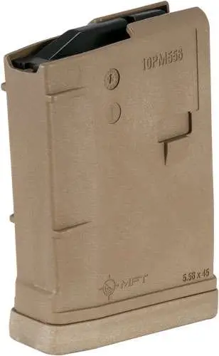 Mission First Tactical AR-15 Magazine .223 Rem/5.56 NATO 10 Rounds Polymer Scorched Dark Earth