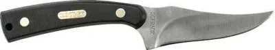 Old Timer 152OT Schrade Sharpfinger 3.30″ Stainless Steel Clip Point Black Sawcu