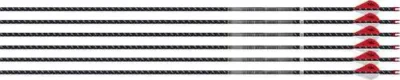 Easton 4mm Full Metal Jacket Arrows 400 Blazer Vanes 6 pk.