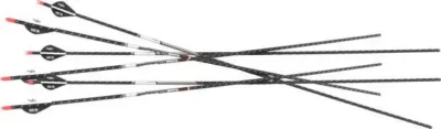 Easton 5mm Full Metal Jacket Arrows 400 Blazer Vanes 6 pk.