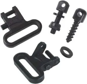 Outdoor Connection TAL79410 Talon Swivels 1 Inch 3/4 in  Black Metal