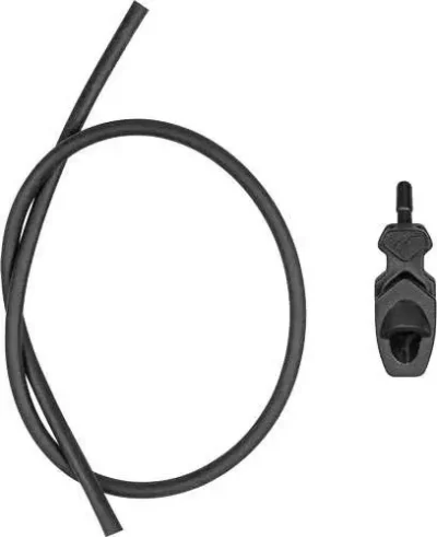 Fletcher No Tie Peep and Tube Black 1/4 in.