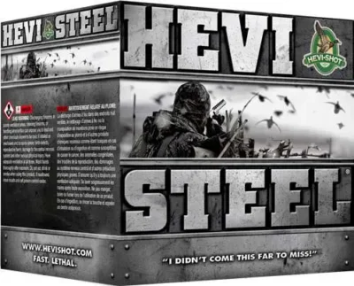 Hevishot 61003 Hevi-Steel 10 Gauge 3.5″ 1-3/4 oz 3 Shot 25 Bx/ 10 Cs