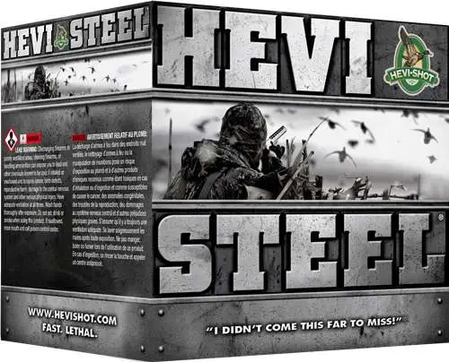 Hevishot 61003 Hevi-Steel 10 Gauge 3.5″ 1-3/4 oz 3 Shot 25 Bx/ 10 Cs