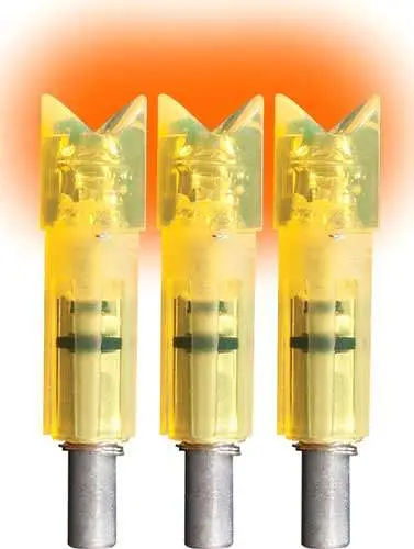 Lumenok Crossbow Nocks HD Orange Moon Easton/Beman 3 pk.