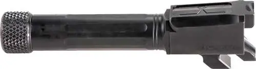 SMITH & WESSON M&P SHIELD 9MM LUGER FLUTED BARREL MATCH 9MM THREADED STRAIGHT BBL FOR S&W M&P SHIELD BLACK