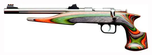 Keystone Crickett Davey Chipmunk Hunter Pistol 22LR, 10.5″, Stainlesss, Camo Lamt,