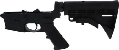 ANDERSON COMPLETE AR-15 LOWER RECEIVER 5.56 BLACK CLOSED