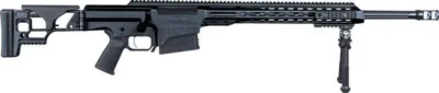 SMR MRAD Fixed Stock 338 Norma Magnum 26” Fluted W (1) 10RND MAGS Black