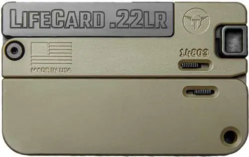 TBZR Lifecard 22LR Aluminum OD Green TBZR Lifecard 22LR Aluminum OD Green