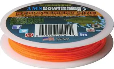 AMS Retriever Bowfishing Line Orange 200 lb. 25 yds. AMS Retriever Bowfishing Line Orange 200 lb. 25 yds.