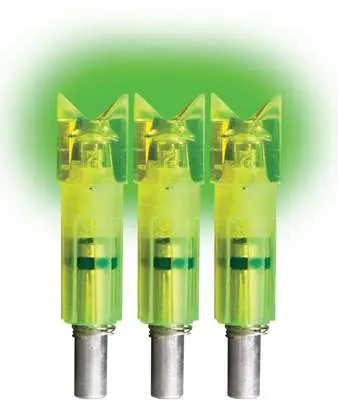 Lumenok Crossbow Nocks Green Moon Easton/Beman 3 pk.
