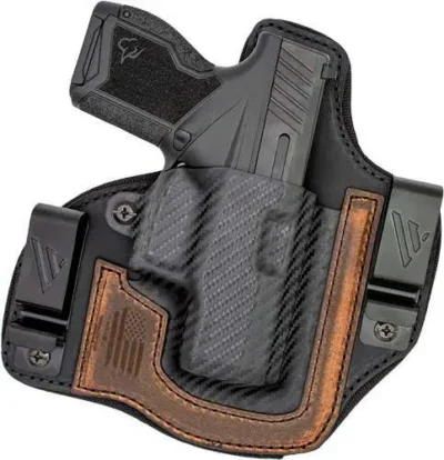 Rebel IWB Hybrid Kydex/Buff Brn Sig 365