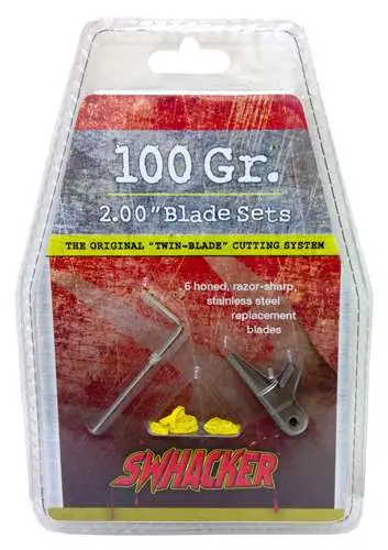 Swhacker Replacement Blades 2 Blade 100 gr. 2 in. 6 pk. Swhacker Replacement Blades 2 Blade 100 gr. 2 in. 6 pk.