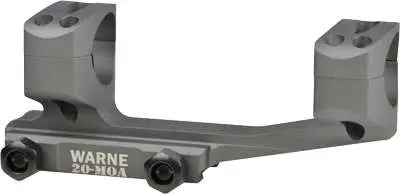 WAR MOUNT 20MOA 1 MSR GRY EXT SKELETONIZED