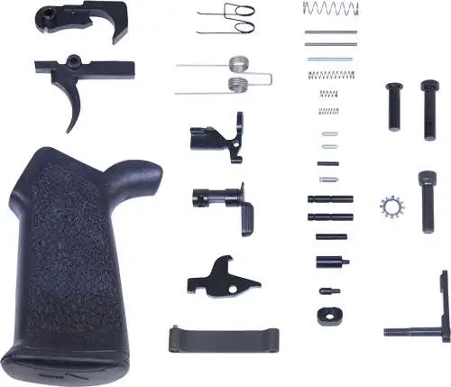 Guntec USA Guntec Complete Lower Parts Kit AR10 W/ Ergonomic Grip