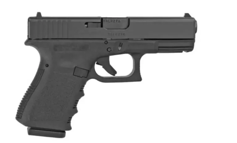 Glock PG1950203 G19 Gen 4 9mm Luger 4.01″ 15+1 Black Interchangeable Backstrap G