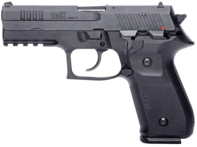 Arex REXZERO1S01 Rex Zero 1 Standard 9mm Luger 4.30″ 17+1 Black Hardcoat Anodize