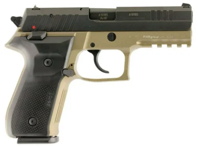 Arex REXZERO1S03 Rex Zero 1 Standard 9mm Luger 4.25″ 17+1 Flat Dark Earth Hardco