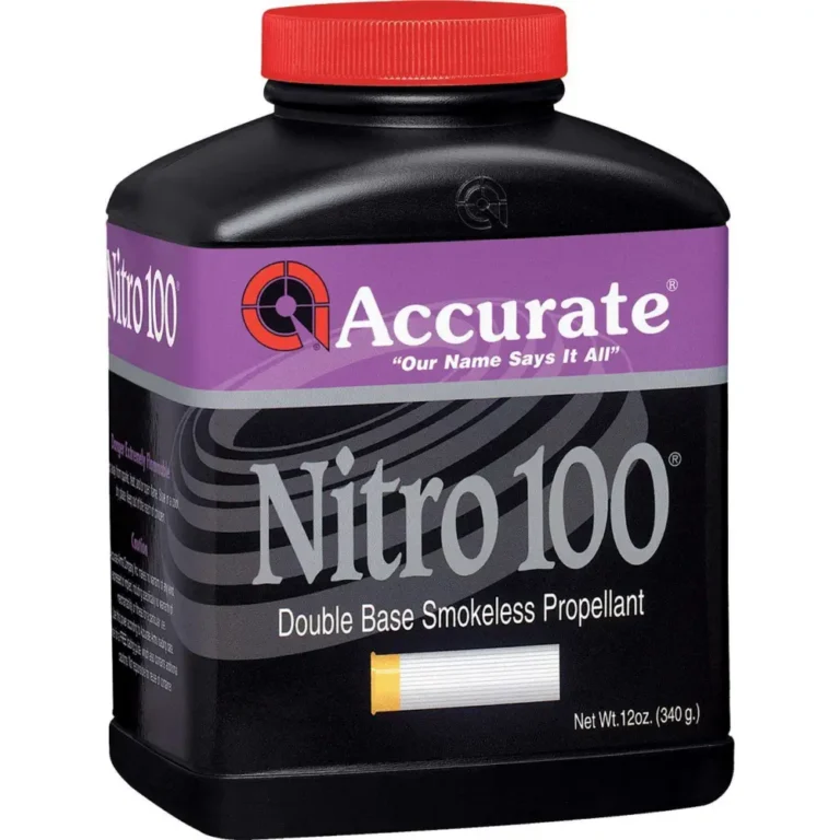 Accurate Nitro 100 Pistol/Shotgun 12 oz 1 Canister Accurate Nitro 100 Pistol/Shotgun 12 oz 1 Canister