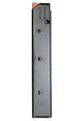 ASC AR15 MAGAZINE 9MM BLK SS W/ORANGE FOLLOWER 20/RD