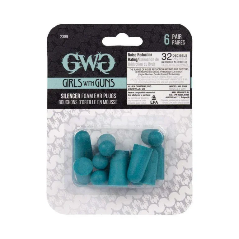 GWG SILENCER FOAM EAR PLUGS 6 PAIR PER PACK GWG SILENCER FOAM EAR PLUGS 6 PAIR PER PACK