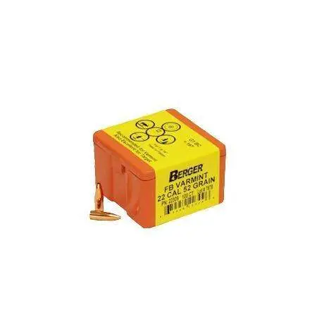 22 CAL 224DIA 52GR VARMINT MATCH 22 CAL 224DIA 52GR VARMINT MATCH