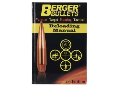 BERGER RELOADING MANUAL 1ST ED
