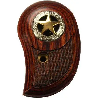 Bond Arms Standard Rosewood grips w/ 2Tone star Bond Arms Standard Rosewood grips w/ 2Tone star