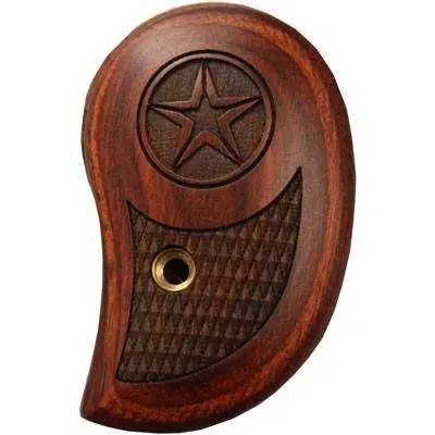 Bond Arms Standard Rosewood grip with engraved star Bond Arms Standard Rosewood grip with engraved star
