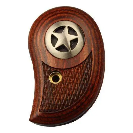 Bond Arms Standard Rosewood grips w/ silver star Bond Arms Standard Rosewood grips w/ silver star