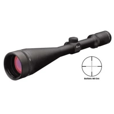 Burris 200193 Fullfield II 6.5-20x 50mm Obj 18-6 ft @ 100 yds FOV 1″ Tube Black