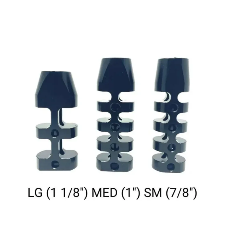 BOWD Large Muzzle Brake 1.125″ 2port Blk BOWD Large Muzzle Brake 1.125″ 2port Blk