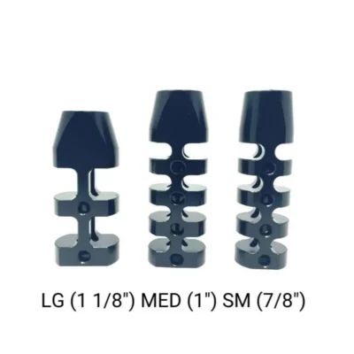 BOWD Small Muzzle Brake .875″ 4port Blk