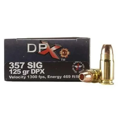 DPX 357 SIG 125GR. 20RD.