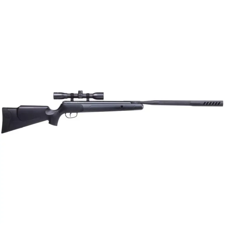 Benjamin Prowler NP Blk .22 Cal Nitro Piston Brk Bbl Air Rifle w4x32 Scp