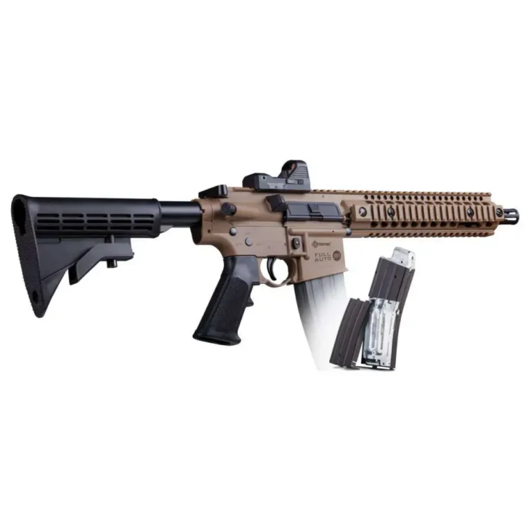 Crosman Full Auto R1 wRed Dot Dark Earth CO2 Powered BB Air Rifle Crosman Full Auto R1 wRed Dot Dark Earth CO2 Powered BB Air Rifle