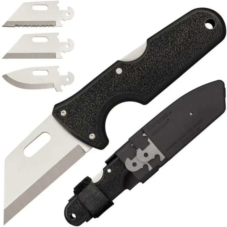 Cold Steel Click-N-Cut Exchangeable Blade Knife Black BDS (2.5″ Satin) Cold Steel Click-N-Cut Exchangeable Blade Knife Black BDS (2.5″ Satin)