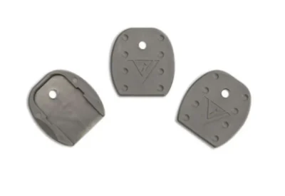 TACTICAL FLOORPLATES FOR  GLOCK~ TACTICAL MAGAZINE FLOOR PLATES FOR GLOCK~ GRAY
