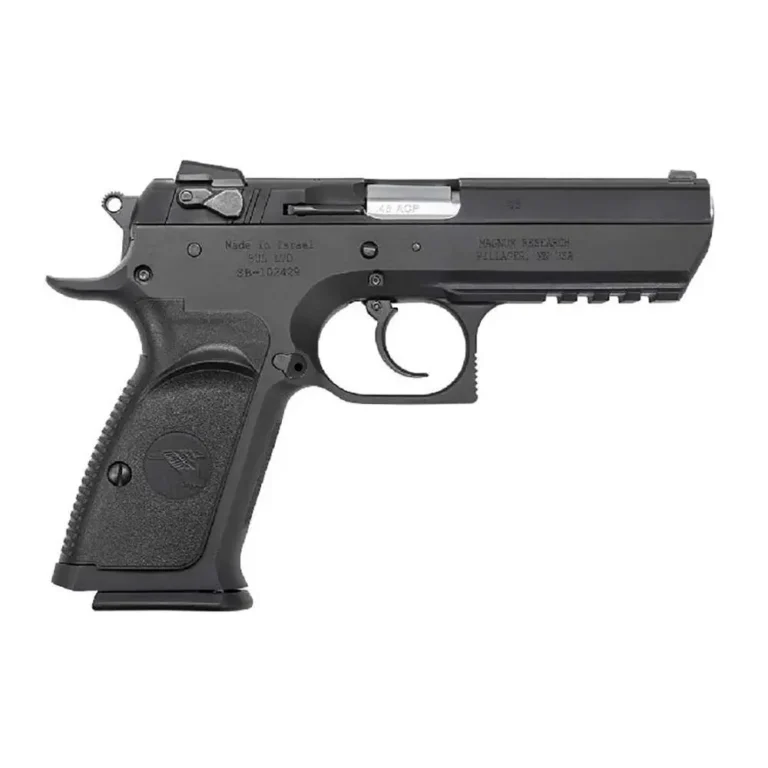 Magnum Research BE45003R Baby Eagle III 45 ACP 4.43″ 10+1 Black Oxide Black Pol Magnum Research BE45003R Baby Eagle III 45 ACP 4.43″ 10+1 Black Oxide Black Pol