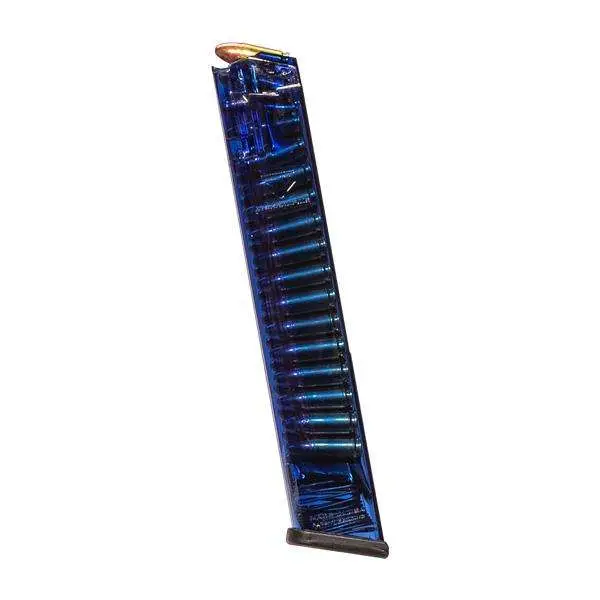 ETS Group GLK-18BLU Glock Compatible 9mm Luger G17,18,19,19x,26,34,45 31rd Blue ETS Group GLK-18BLU Glock Compatible 9mm Luger G17,18,19,19x,26,34,45 31rd Blue