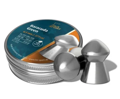 H&N Baracuda Green .177 cal. lead-free