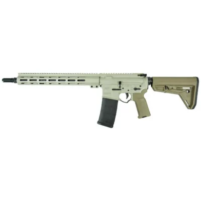 APF 5.56 Volunteer 14.5″ Pinned/welded FDE/Custom Volunteer Sand Cerakote