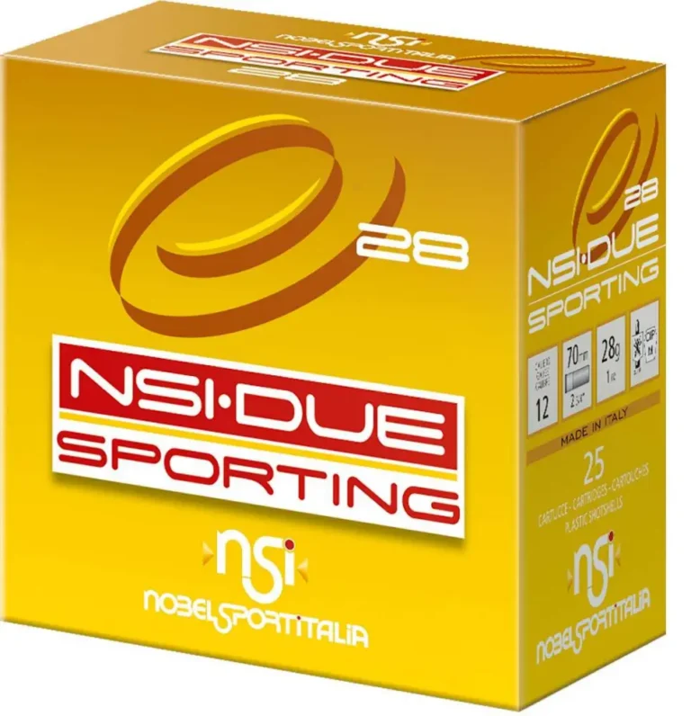 NSI Due Sporting 5% Antimony 12 ga 2 3/4″ 1 Oz #7 � Shot 1315 fps 25/rds NSI Due Sporting 5% Antimony 12 ga 2 3/4″ 1 Oz #7 � Shot 1315 fps 25/rds