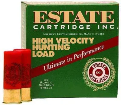 Estate HV25BK25 Hunting Loads Buckshot 12 Gauge 2.75″ 9 Pellets 00 Buck Shot 25