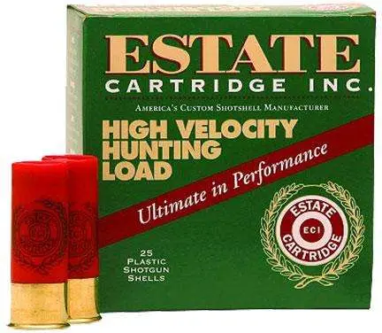 Estate HV25BK25 Hunting Loads Buckshot 12 Gauge 2.75″ 9 Pellets 00 Buck Shot 25